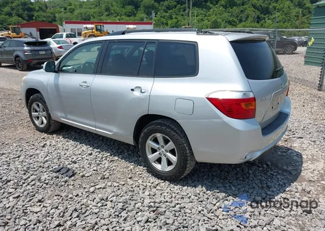 2008 Toyota Highlander from USA, damaged, VIN JTEES41A882075877